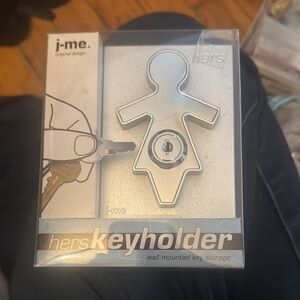 J-me Silver Hers Keyholder